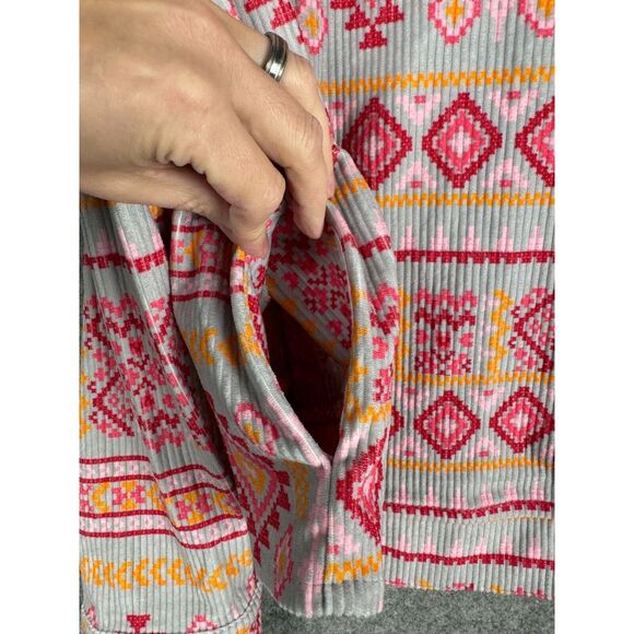 Savanna Jane Shacket Women's Large Aztec Southwest Button Up - Picture 7 of 10